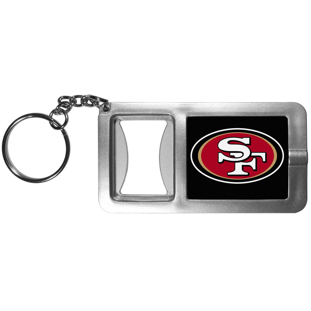 San Francisco 49ers Flashlight Key Chain with Bottle Opener - San Francisco 49ers - Flyclothing LLC