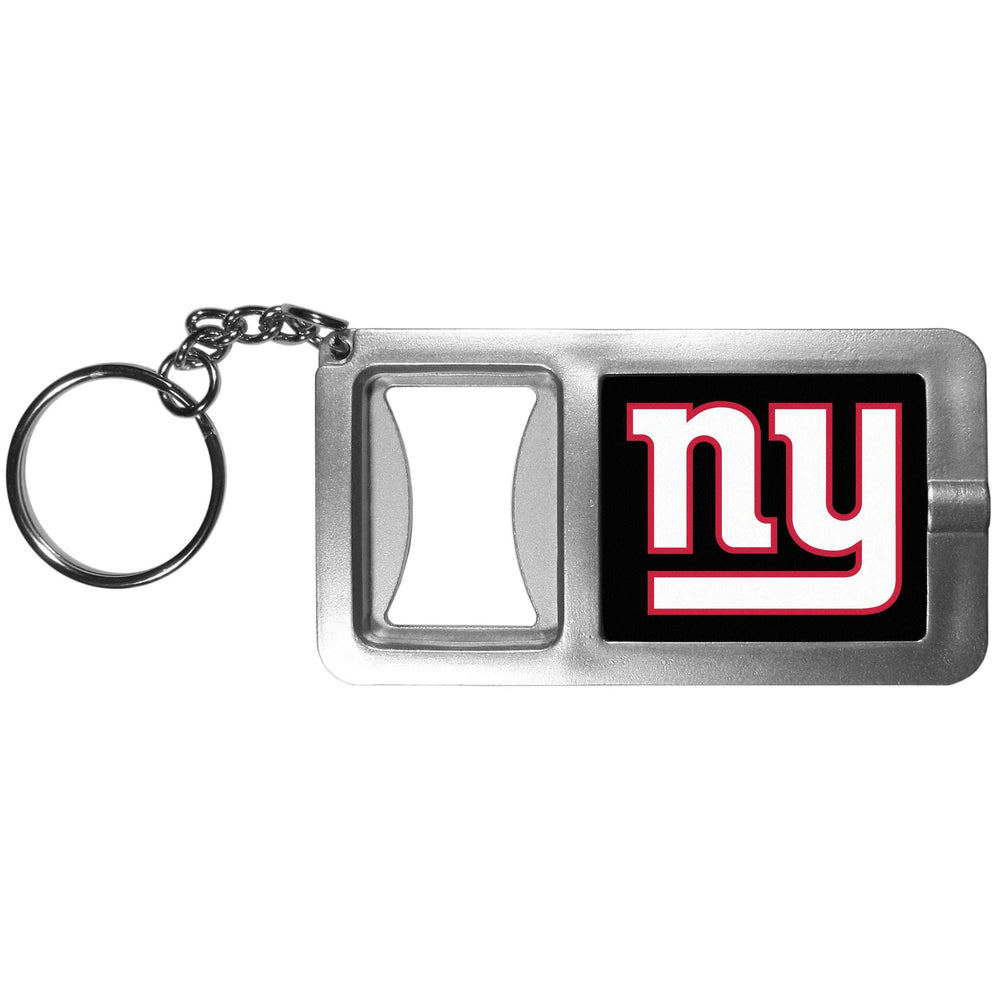 New York Giants Flashlight Key Chain with Bottle Opener - New York Giants - Flyclothing LLC