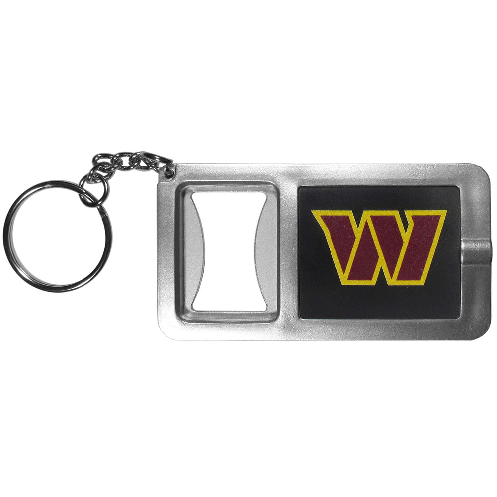 Washington Commanders Flashlight Key Chain with Bottle Opener - Washington Commanders - Flyclothing LLC