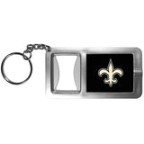 New Orleans Saints Flashlight Key Chain with Bottle Opener - New Orleans Saints - Flyclothing LLC
