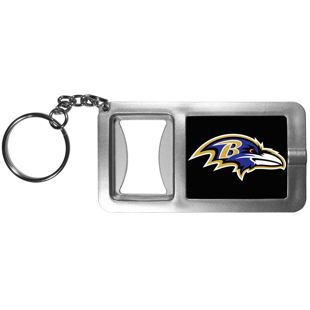 Baltimore Ravens Flashlight Key Chain with Bottle Opener - Baltimore Ravens - Flyclothing LLC