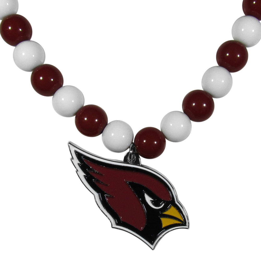 Arizona Cardinals Fan Bead Necklace - Arizona Cardinals - Flyclothing LLC