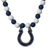 Indianapolis Colts Fan Bead Necklace - Indianapolis Colts - Flyclothing LLC