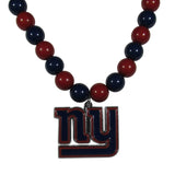 New York Giants Fan Bead Necklace - New York Giants - Flyclothing LLC
