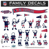 Houston Texans Family Decal Set Large - Houston Texans - Flyclothing LLC