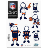 Chicago Bears Family Decal Set Small - Chicago Bears - Flyclothing LLC