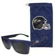 Baltimore Ravens Sportsfarer Sunglasses and Bag Set - Siskiyou Buckle - Flyclothing LLC