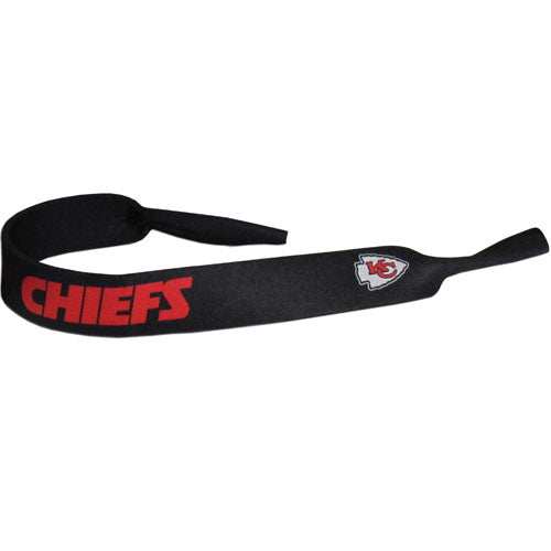 Kansas City Chiefs Neoprene Sunglass Strap - Kansas City Chiefs - Flyclothing LLC