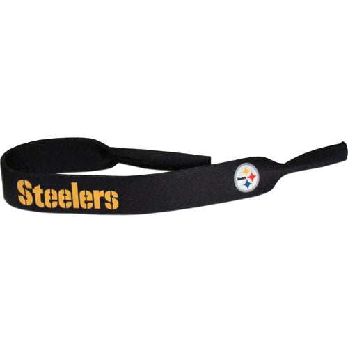 Pittsburgh Steelers Neoprene Sunglass Strap - Pittsburgh Steelers - Flyclothing LLC