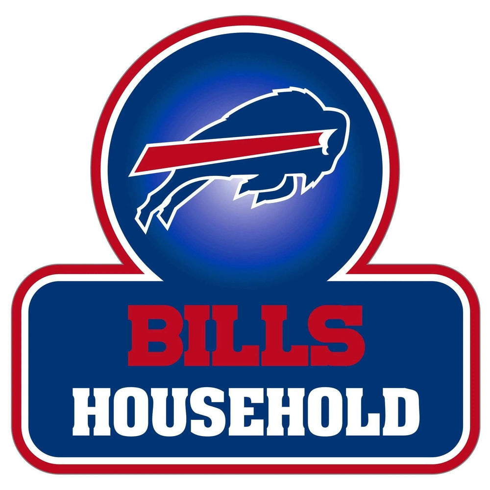 Buffalo Bills Household Auto Decal - Buffalo Bills - Flyclothing LLC