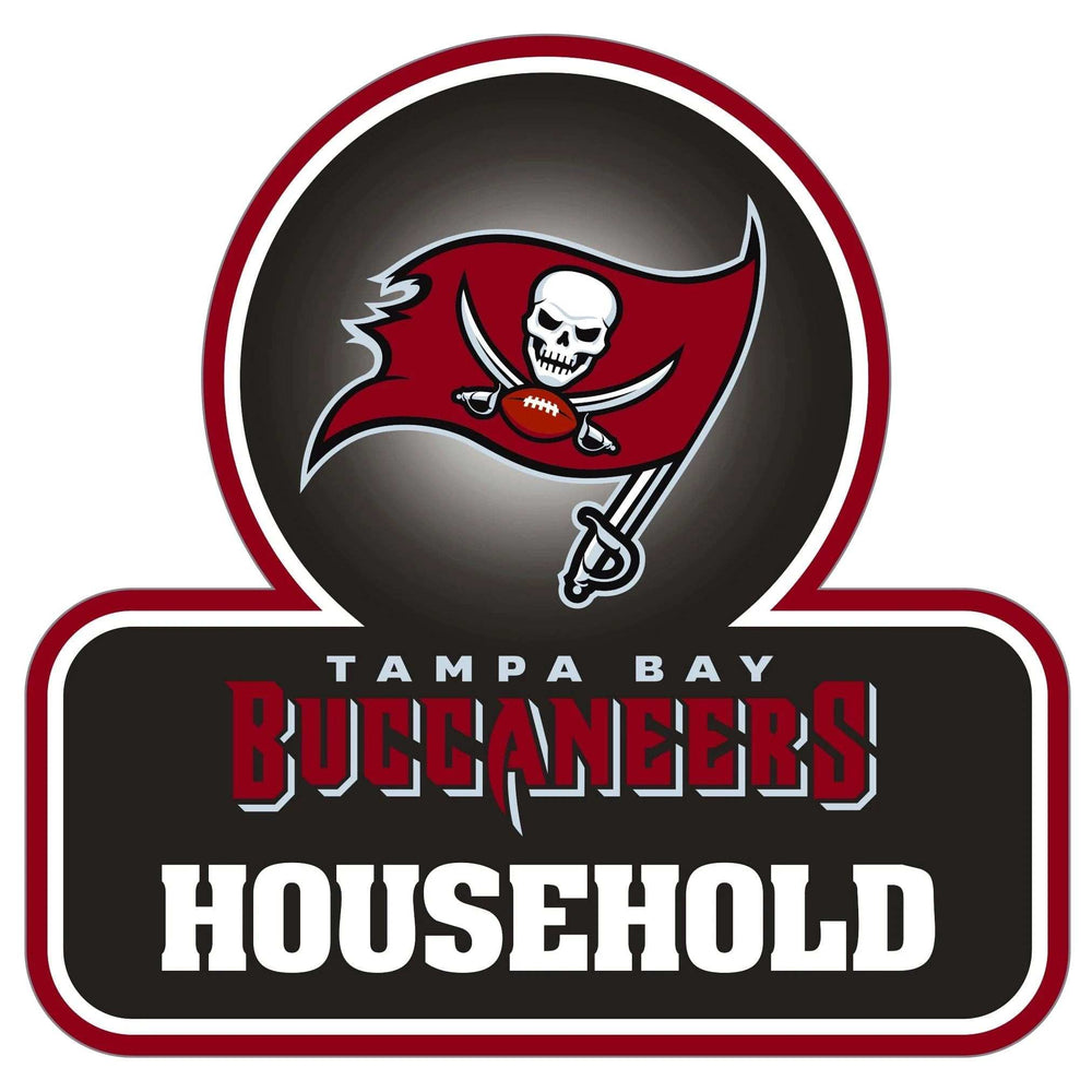Tampa Bay Buccaneers Household Auto Decal - Tampa Bay Buccaneers - Flyclothing LLC