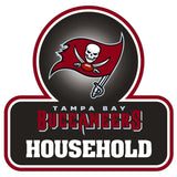 Tampa Bay Buccaneers Household Auto Decal - Tampa Bay Buccaneers - Flyclothing LLC