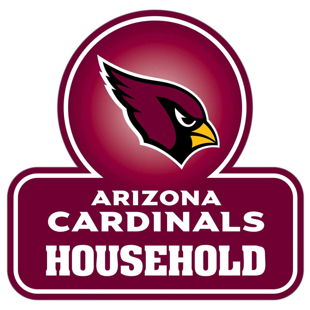 Arizona Cardinals Household Auto Decal - Arizona Cardinals - Flyclothing LLC