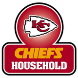 Kansas City Chiefs Household Auto Decal - Kansas City Chiefs - Flyclothing LLC