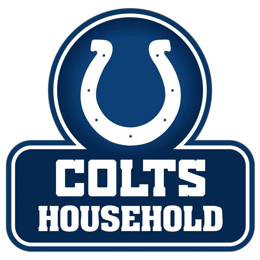 Indianapolis Colts Household Auto Decal - Indianapolis Colts - Flyclothing LLC