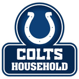Indianapolis Colts Household Auto Decal - Indianapolis Colts - Flyclothing LLC