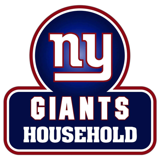 New York Giants Household Auto Decal - New York Giants - Flyclothing LLC