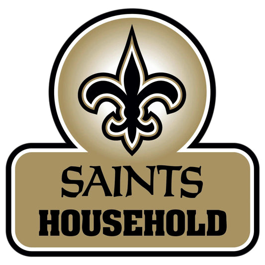 New Orleans Saints Household Auto Decal - New Orleans Saints - Flyclothing LLC