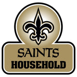New Orleans Saints Household Auto Decal - New Orleans Saints - Flyclothing LLC