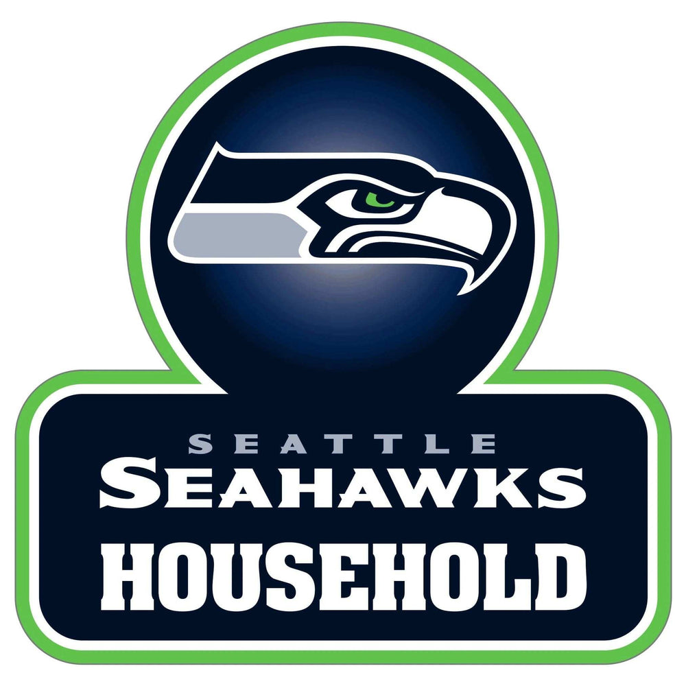 Seattle Seahawks Household Auto Decal - Seattle Seahawks - Flyclothing LLC