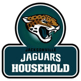 Jacksonville Jaguars Household Auto Decal - Jacksonville Jaguars - Flyclothing LLC