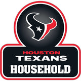 Houston Texans Household Auto Decal - Houston Texans - Flyclothing LLC
