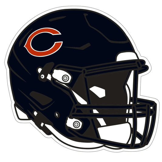 Chicago Bears Helmet Auto Decal - Chicago Bears - Flyclothing LLC