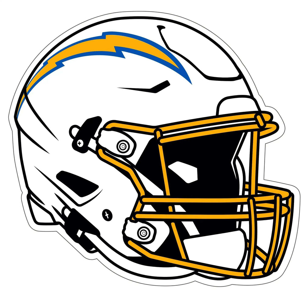 Los Angeles Chargers Helmet Auto Decal - Los Angeles Chargers - Flyclothing LLC