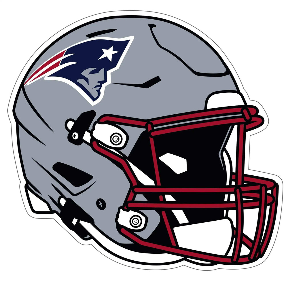 New England Patriots Helmet Auto Decal - New England Patriots - Flyclothing LLC