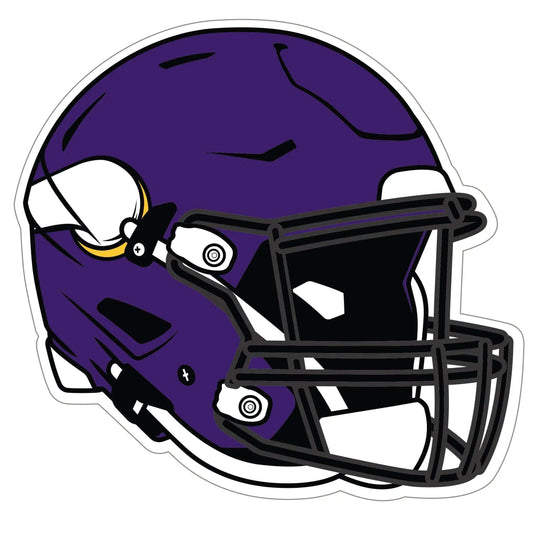 Minnesota Vikings Helmet Auto Decal - Minnesota Vikings - Flyclothing LLC