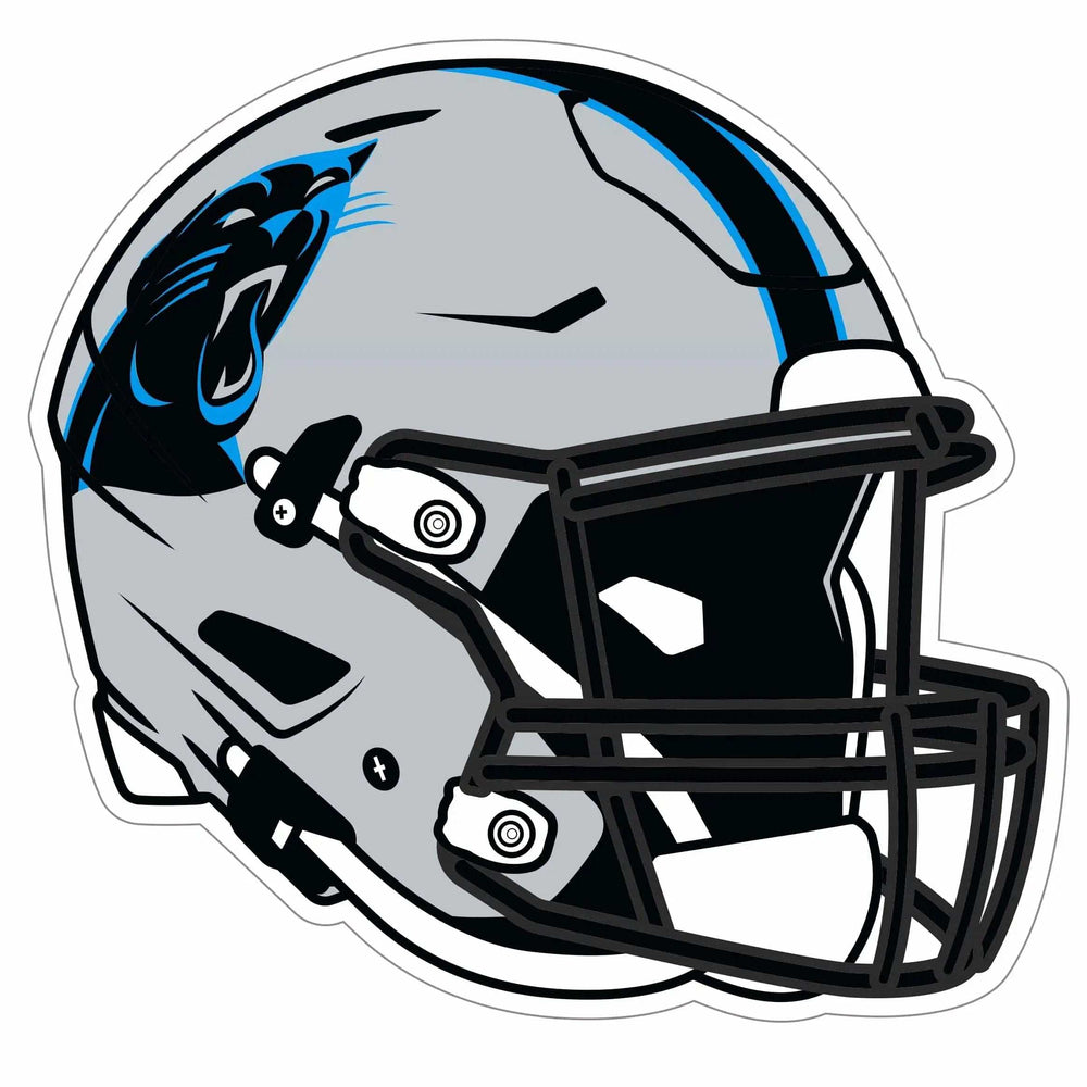 Carolina Panthers Helmet Auto Decal - Carolina Panthers - Flyclothing LLC