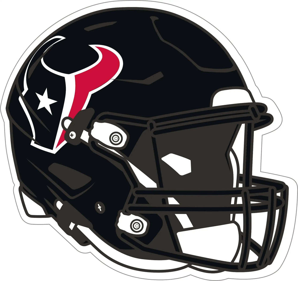 Houston Texans Helmet Auto Decal - Houston Texans - Flyclothing LLC