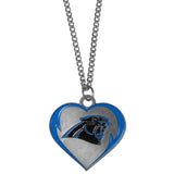 Carolina Panthers Heart Necklace - Carolina Panthers - Flyclothing LLC
