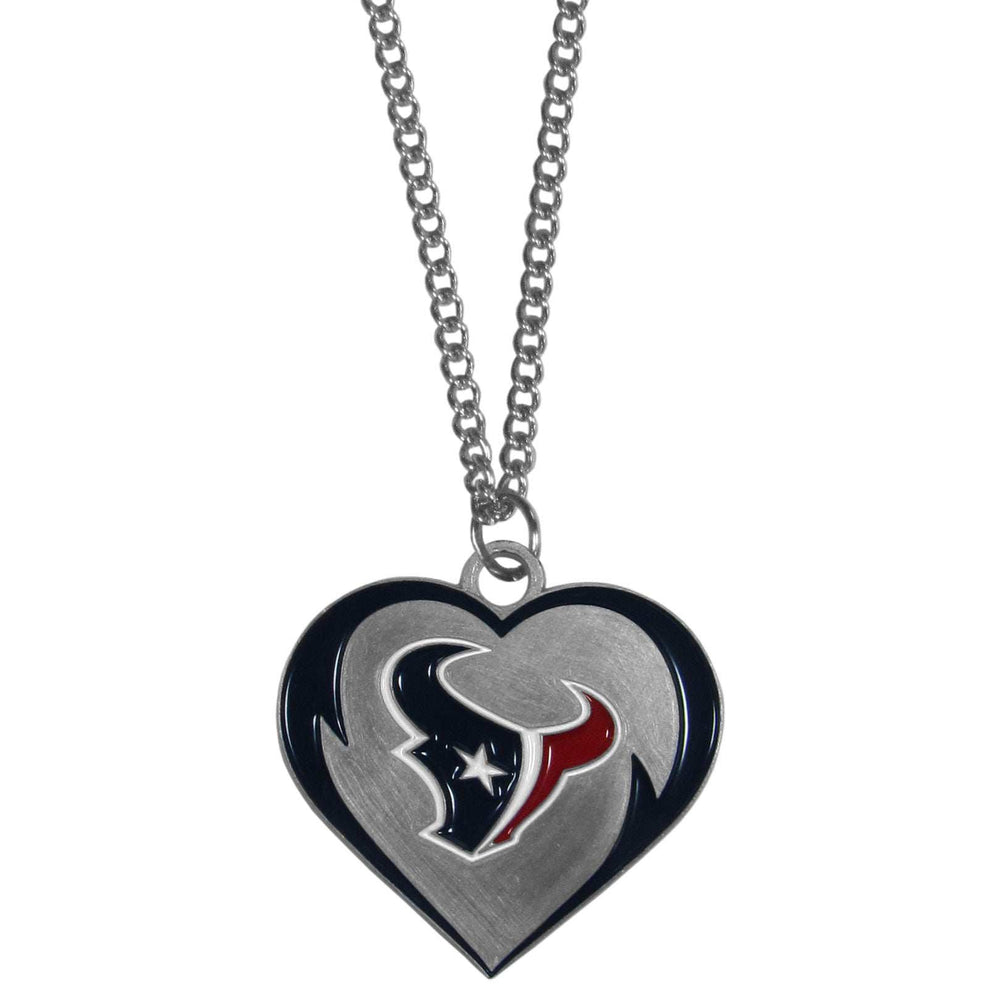 Houston Texans Heart Necklace - Houston Texans - Flyclothing LLC
