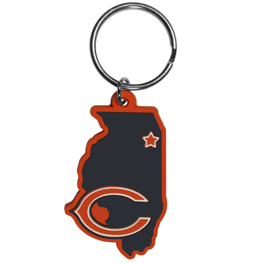 Chicago Bears Home State Flexi Key Chain - Chicago Bears - Flyclothing LLC