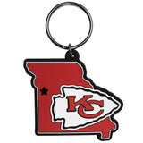 Kansas City Chiefs Home State Flexi Key Chain - Kansas City Chiefs - Flyclothing LLC
