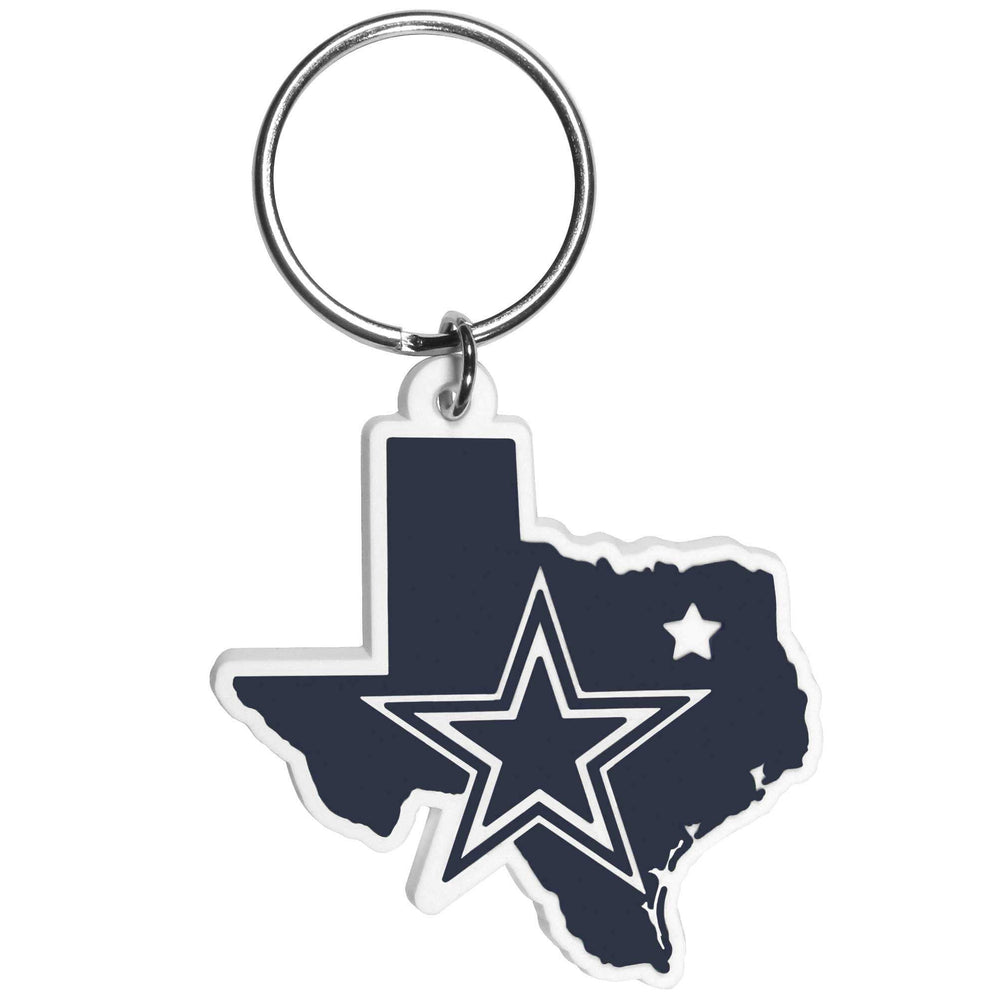 Dallas Cowboys Home State Flexi Key Chain - Dallas Cowboys - Flyclothing LLC
