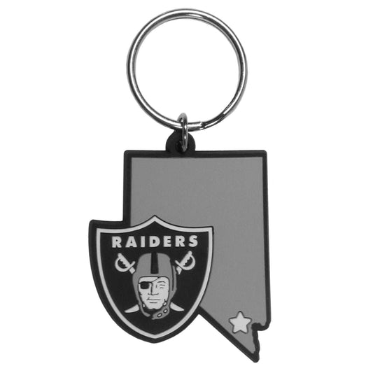 Las Vegas Raiders Home State Flexi Key Chain - Las Vegas Raiders - Flyclothing LLC