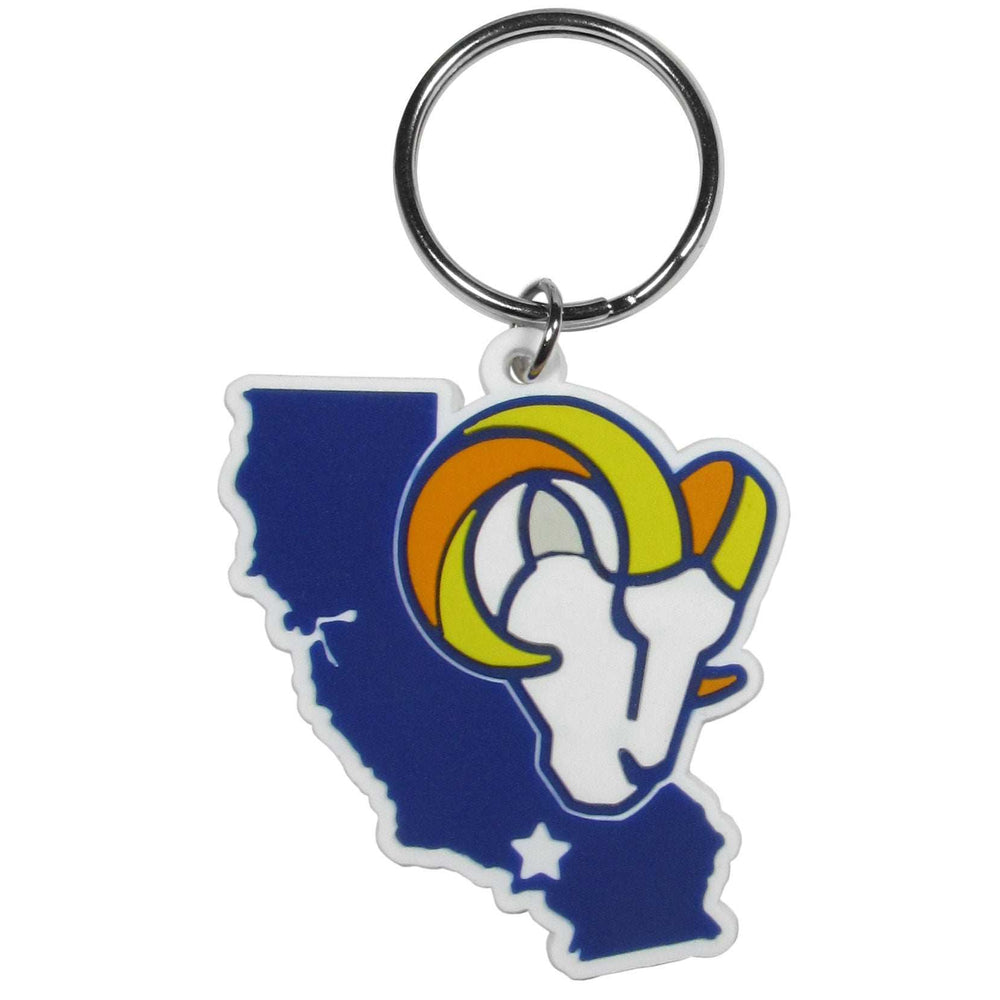 Los Angeles Rams Home State Flexi Key Chain - Los Angeles Rams - Flyclothing LLC