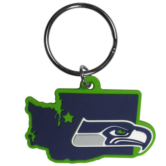 Seattle Seahawks Home State Flexi Key Chain - Seattle Seahawks - Flyclothing LLC