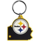 Pittsburgh Steelers Home State Flexi Key Chain - Pittsburgh Steelers - Flyclothing LLC