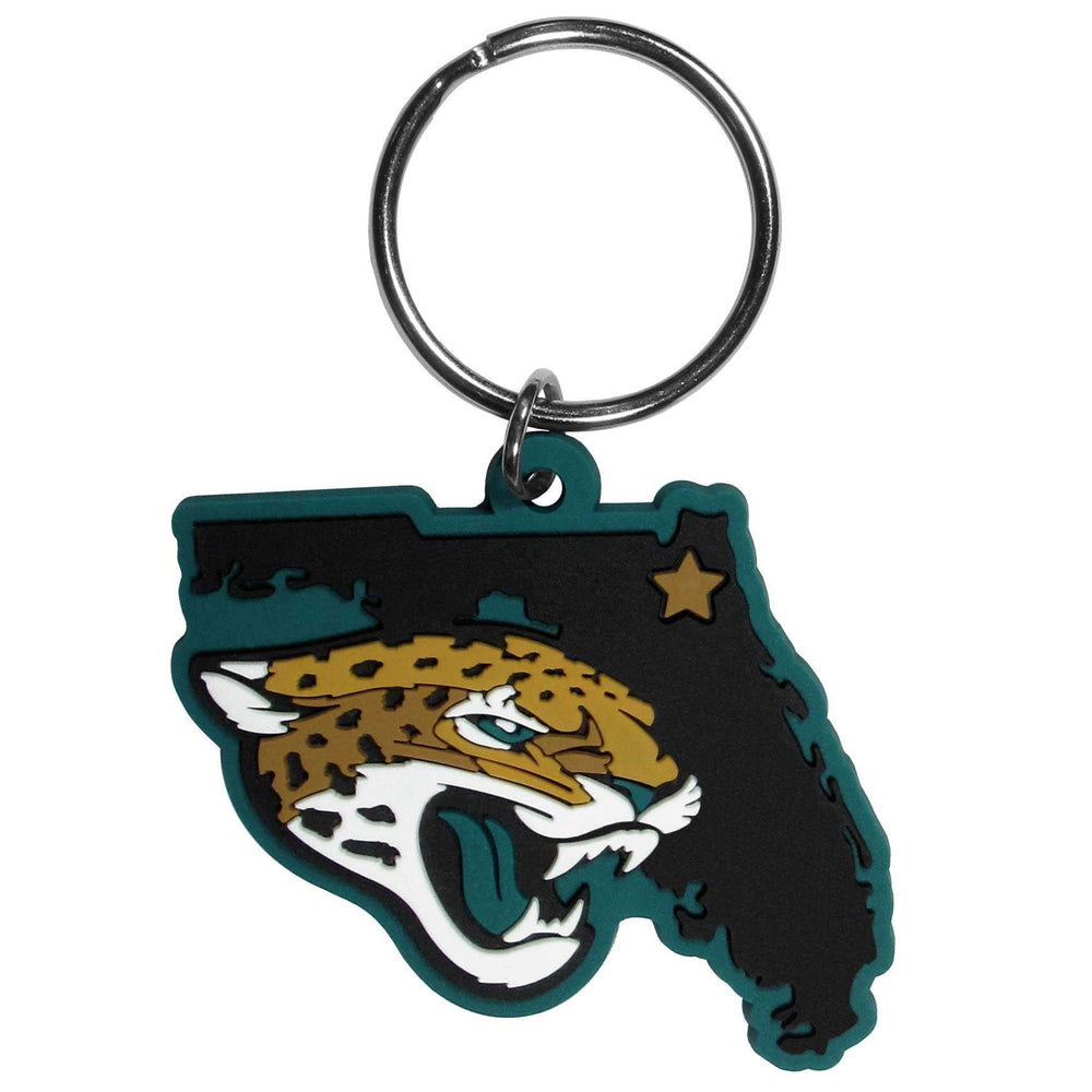 Jacksonville Jaguars Home State Flexi Key Chain - Jacksonville Jaguars - Flyclothing LLC