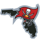 Tampa Bay Buccaneers Home State Decal - Tampa Bay Buccaneers - Flyclothing LLC