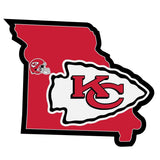 Kansas City Chiefs Home State Decal - Kansas City Chiefs - Flyclothing LLC