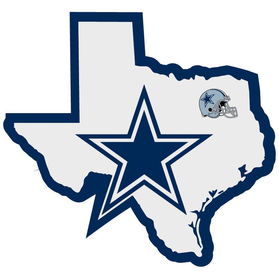 Dallas Cowboys Home State Decal - Dallas Cowboys - Flyclothing LLC