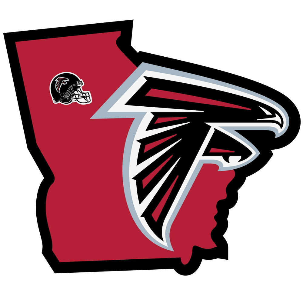 Atlanta Falcons Home State Decal - Atlanta Falcons - Flyclothing LLC