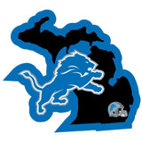 Detroit Lions Home State Decal - Detroit Lions - Flyclothing LLC