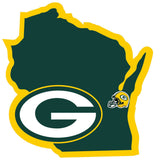 Green Bay Packers Home State Decal - Green Bay Packers - Flyclothing LLC