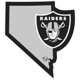 Las Vegas Raiders Home State Decal - Las Vegas Raiders - Flyclothing LLC