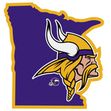 Minnesota Vikings Home State Decal - Minnesota Vikings - Flyclothing LLC